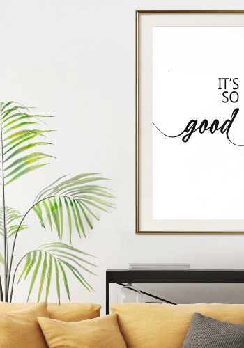 ARTGEIST Plakat med ramme - So Good