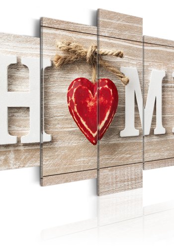 ARTGEIST billede, 5-delt - Home: House of Love - Flere strrelser