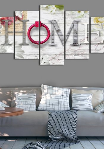 ARTGEIST billede, 5-delt - Dreamy Home - Flere strrelser