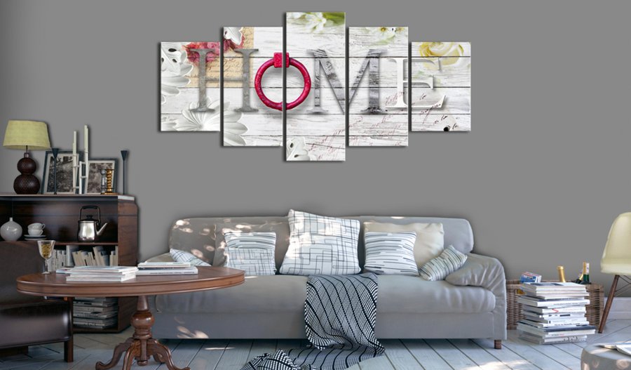 ARTGEIST billede, 5-delt - Dreamy Home - Flere strrelser