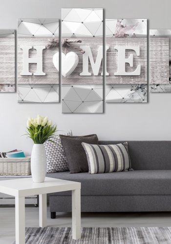 ARTGEIST billede, 5-delt - Home: Modern Look - Flere strrelser