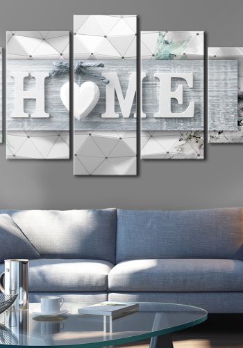 ARTGEIST billede, 5-delt - Home: Melody of Modernity - Flere strrelser