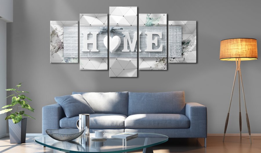 ARTGEIST billede, 5-delt - Home: Melody of Modernity - Flere strrelser