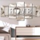 ARTGEIST billede, 5-delt - Home: Modern Geometry - Flere strrelser