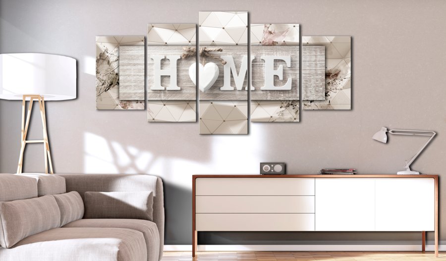 ARTGEIST billede, 5-delt - Home: Modern Geometry - Flere strrelser