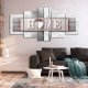 ARTGEIST billede, 5-delt - Home: Eclecticism Wide - Flere strrelser