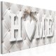 ARTGEIST billede med tekst - Quilted Home Narrow - Flere strrelser