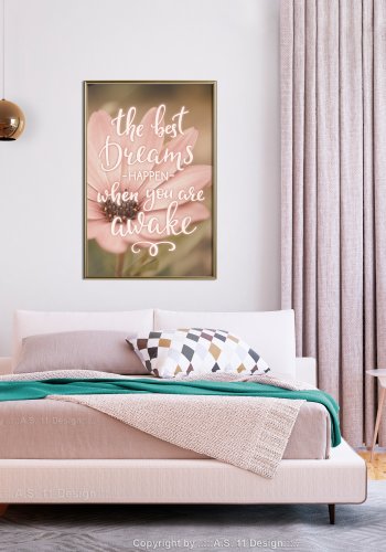 ARTGEIST Plakat med ramme - The Best Dreams