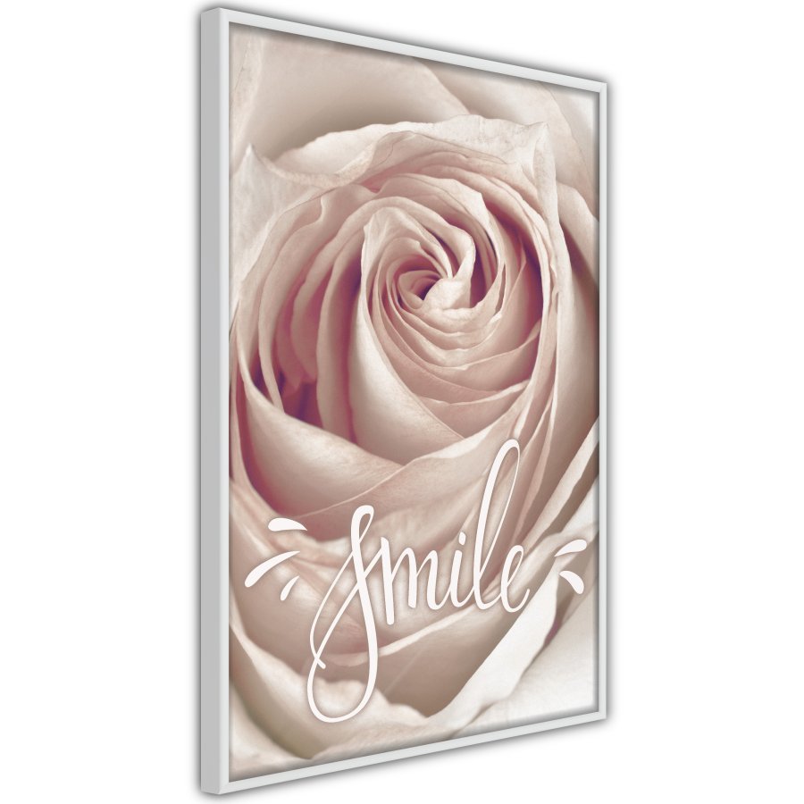ARTGEIST Plakat med ramme - Rose with a Message 