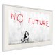ARTGEIST Plakat med ramme - Banksy: No Future