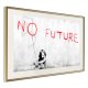 ARTGEIST Plakat med ramme - Banksy: No Future