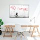 ARTGEIST Plakat med ramme - Banksy: No Future