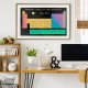 ARTGEIST Plakat med ramme - Periodic Table of the Elements