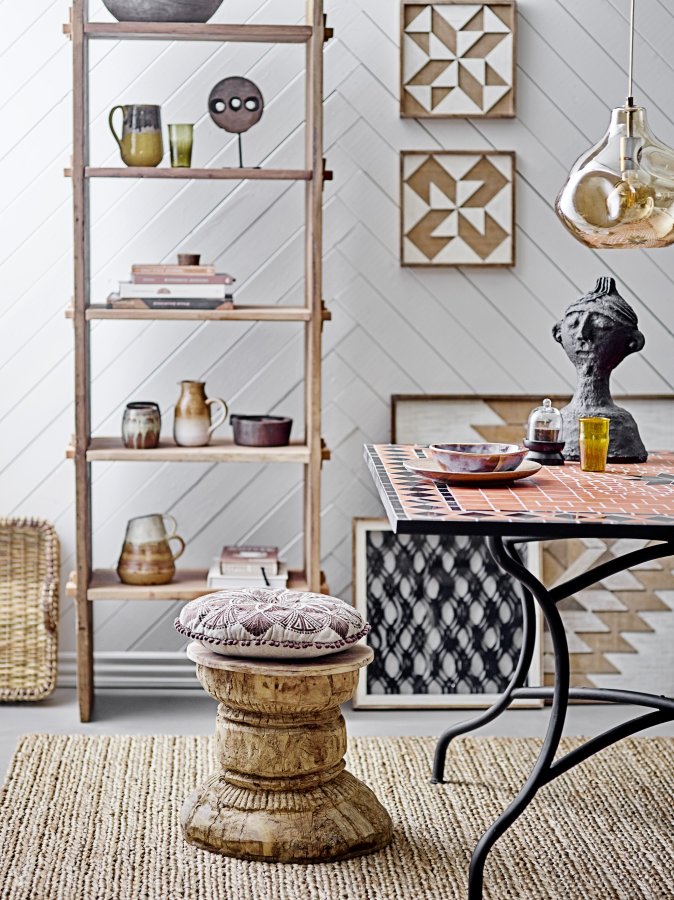 CREATIVE COLLECTION Azizi loftlampe - brun glas (H:30)