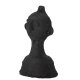 CREATIVE COLLECTION Alia figur - sort papmache (H:40)