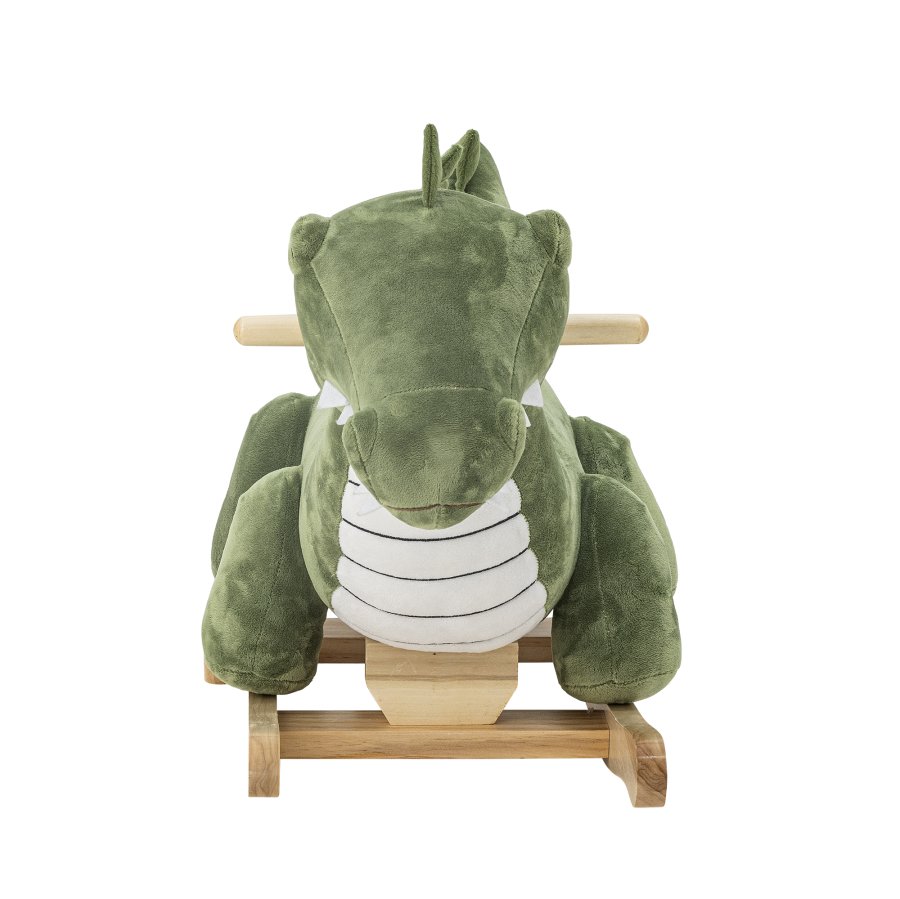 BLOOMINGVILLE MINI Arnie Rocking Toy, Crocodile, Grn, Polyester