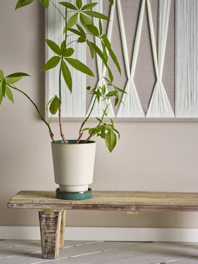 BLOOMINGVILLE Idril urtepotte m. underskl - natur stentj