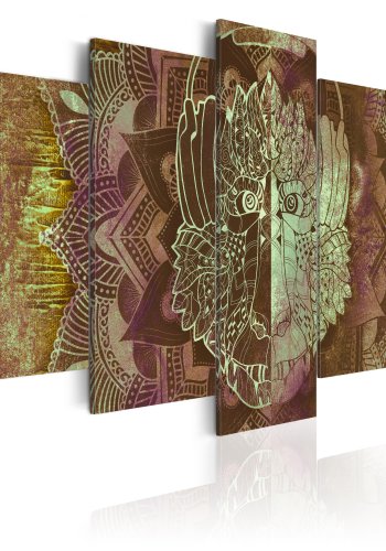 ARTGEIST billede, 5-delt - Genius Loci - Flere strrelser