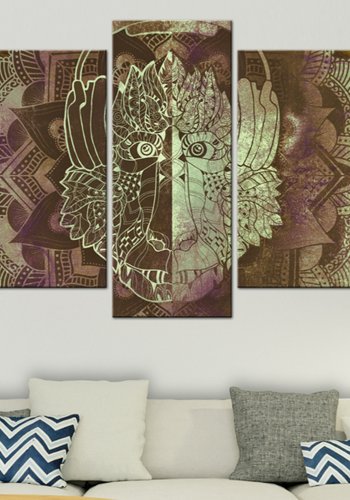 ARTGEIST billede, 5-delt - Genius Loci - Flere strrelser