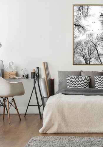 ARTGEIST Plakat med ramme - Treetops