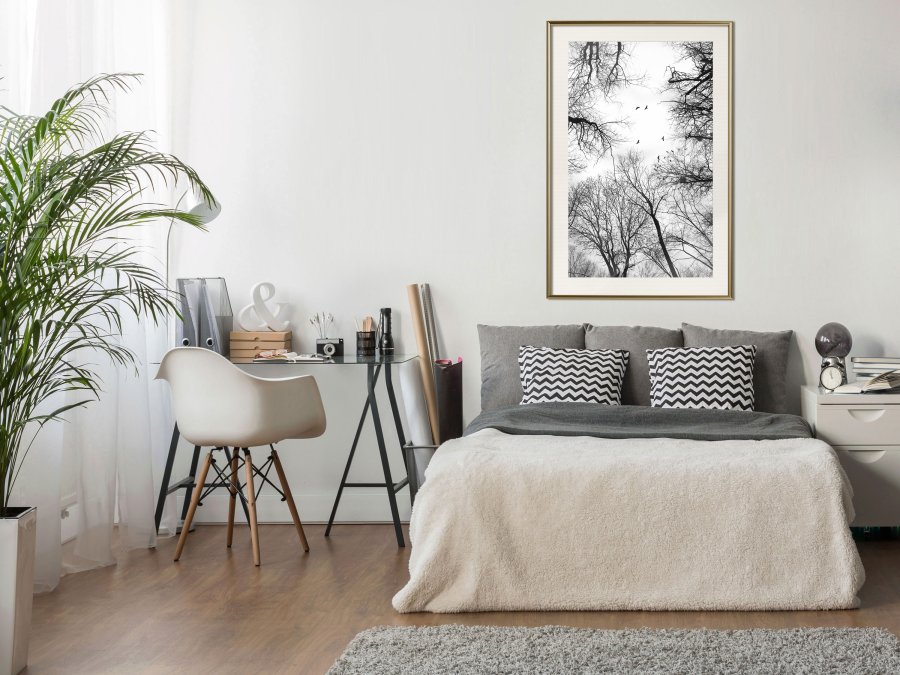 ARTGEIST Plakat med ramme - Treetops