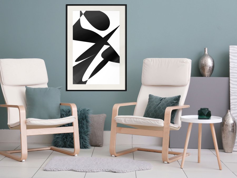 ARTGEIST Plakat med ramme - Good and Evil