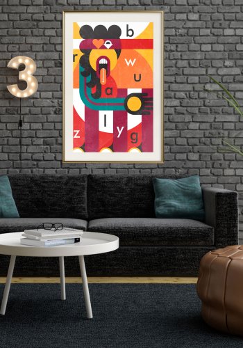 ARTGEIST Plakat med ramme - Colourful Thoughts