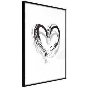 ARTGEIST Plakat med ramme - Painted Declaration of Love