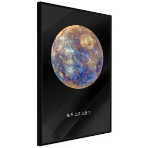ARTGEIST Plakat med ramme - The Solar System: Mercury