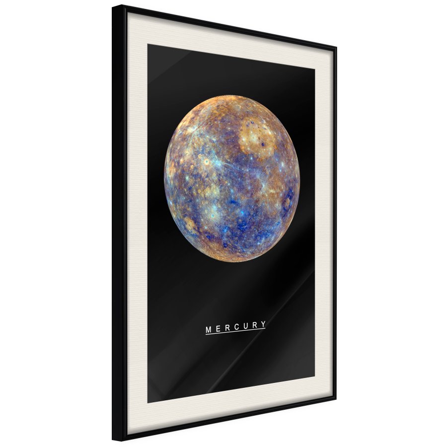 ARTGEIST Plakat med ramme - The Solar System: Mercury
