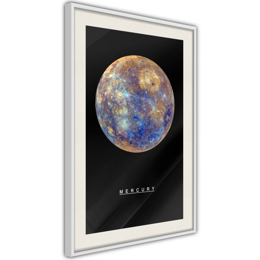 ARTGEIST Plakat med ramme - The Solar System: Mercury