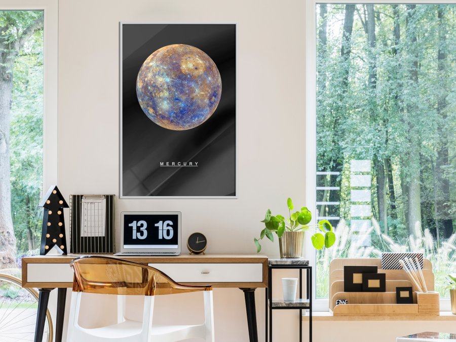ARTGEIST Plakat med ramme - The Solar System: Mercury
