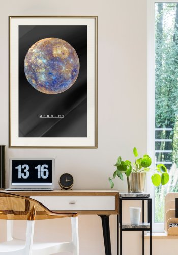 ARTGEIST Plakat med ramme - The Solar System: Mercury