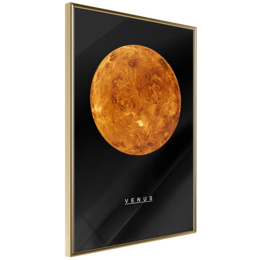 ARTGEIST Plakat med ramme - The Solar System: Venus