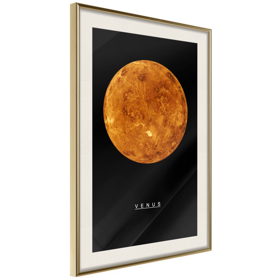 ARTGEIST Plakat med ramme - The Solar System: Venus
