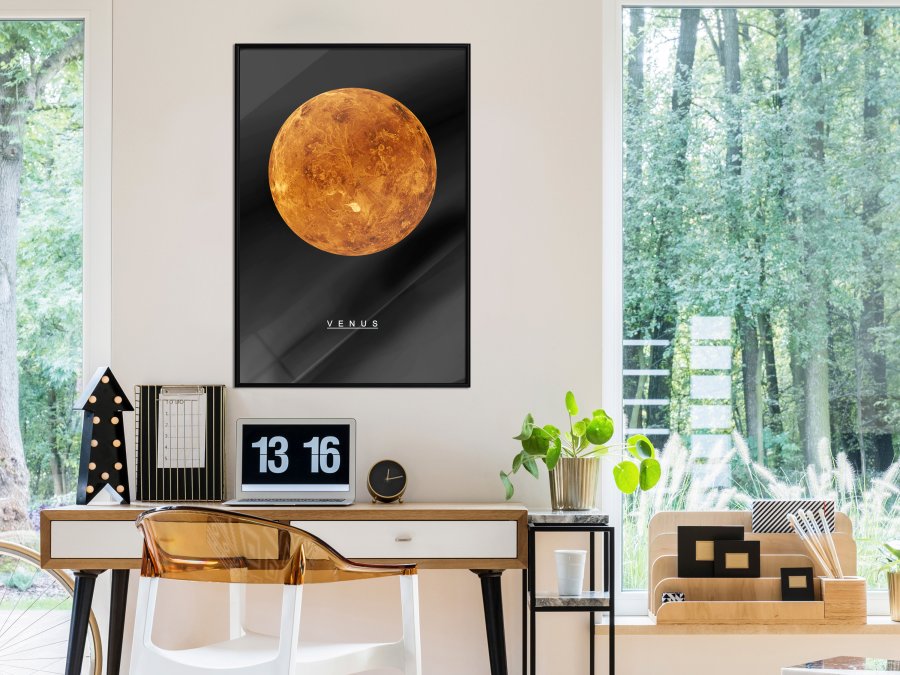 ARTGEIST Plakat med ramme - The Solar System: Venus