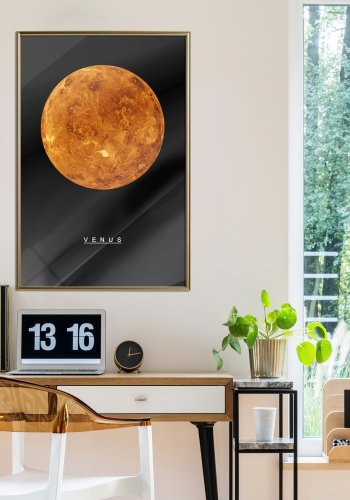 ARTGEIST Plakat med ramme - The Solar System: Venus
