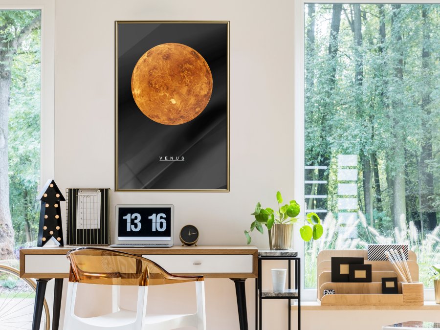 ARTGEIST Plakat med ramme - The Solar System: Venus