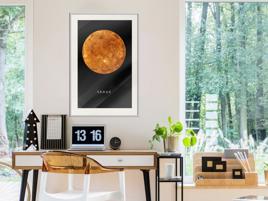 ARTGEIST Plakat med ramme - The Solar System: Venus