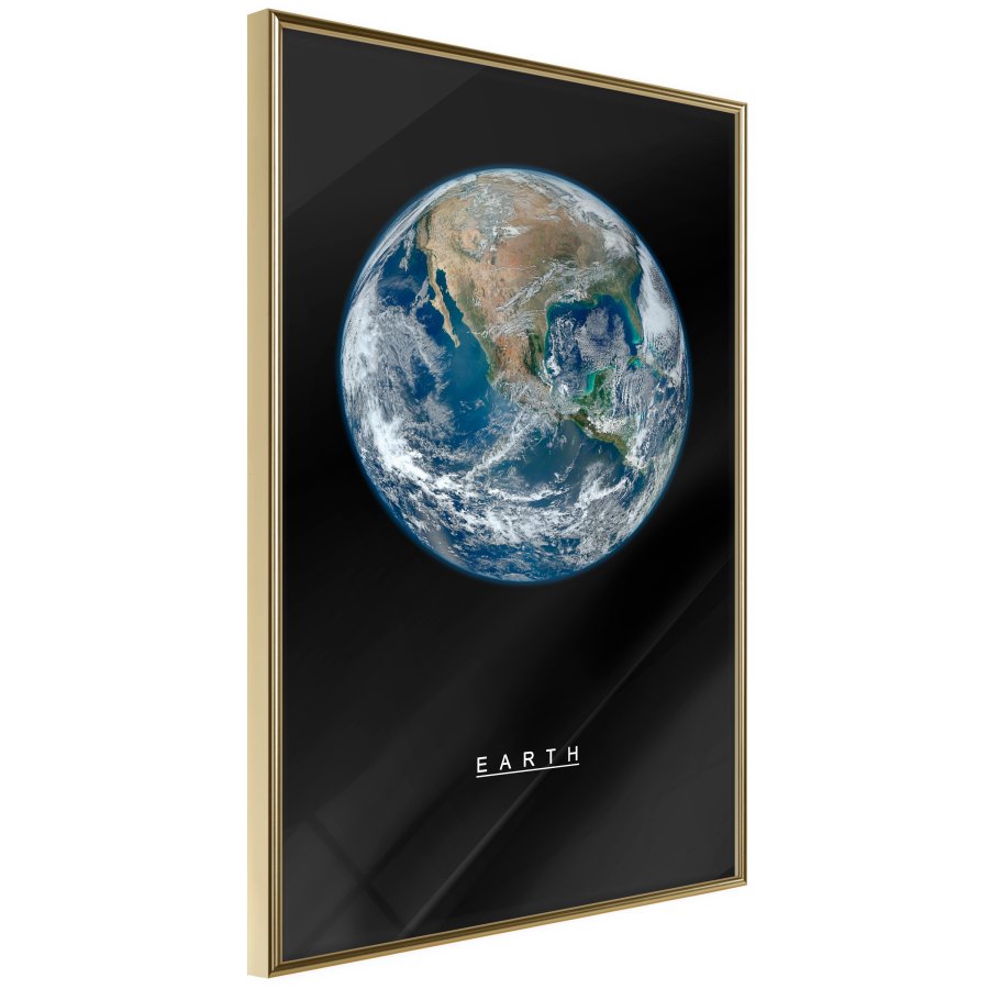 ARTGEIST Plakat med ramme - The Solar System: Earth