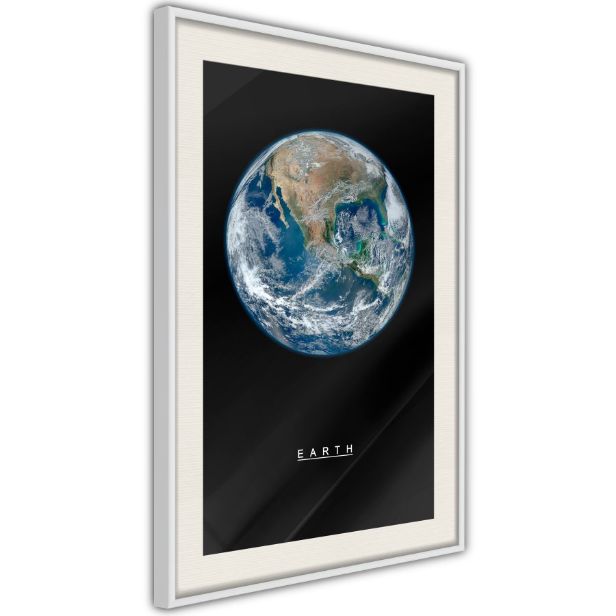 ARTGEIST Plakat med ramme - The Solar System: Earth