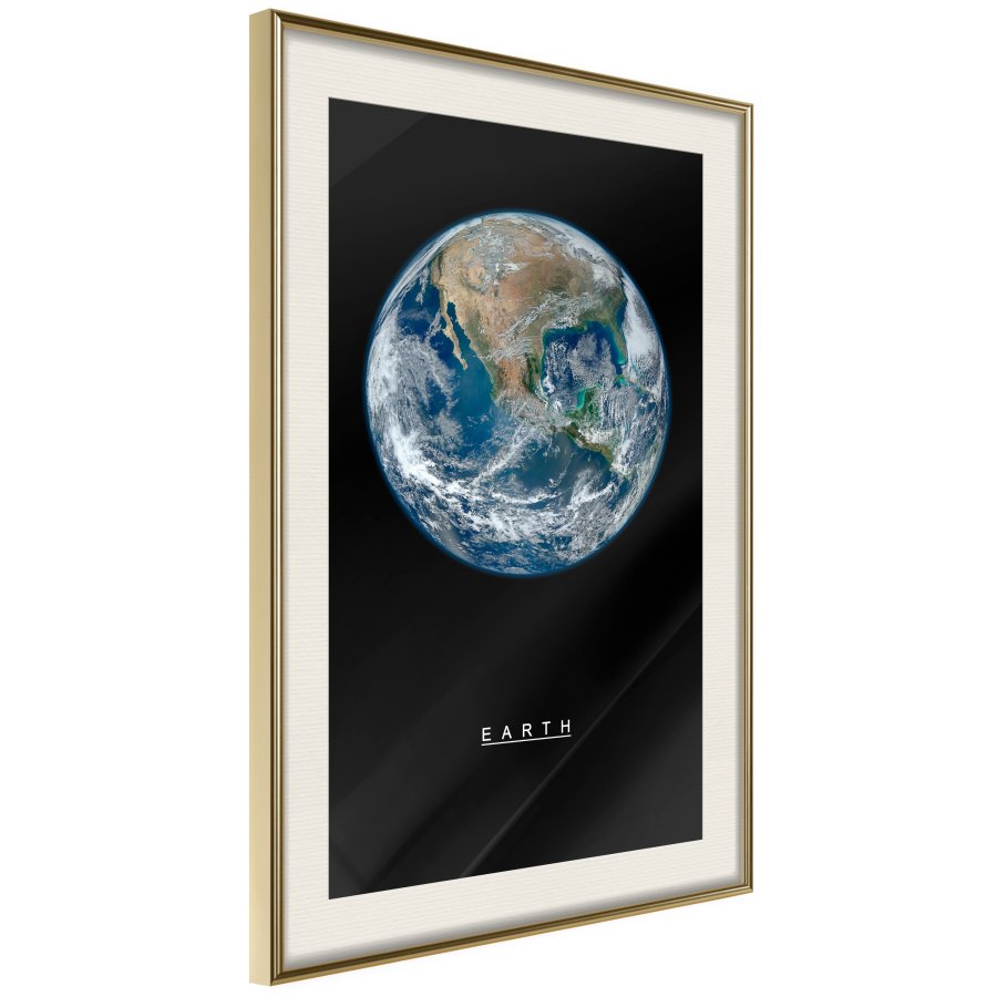 ARTGEIST Plakat med ramme - The Solar System: Earth