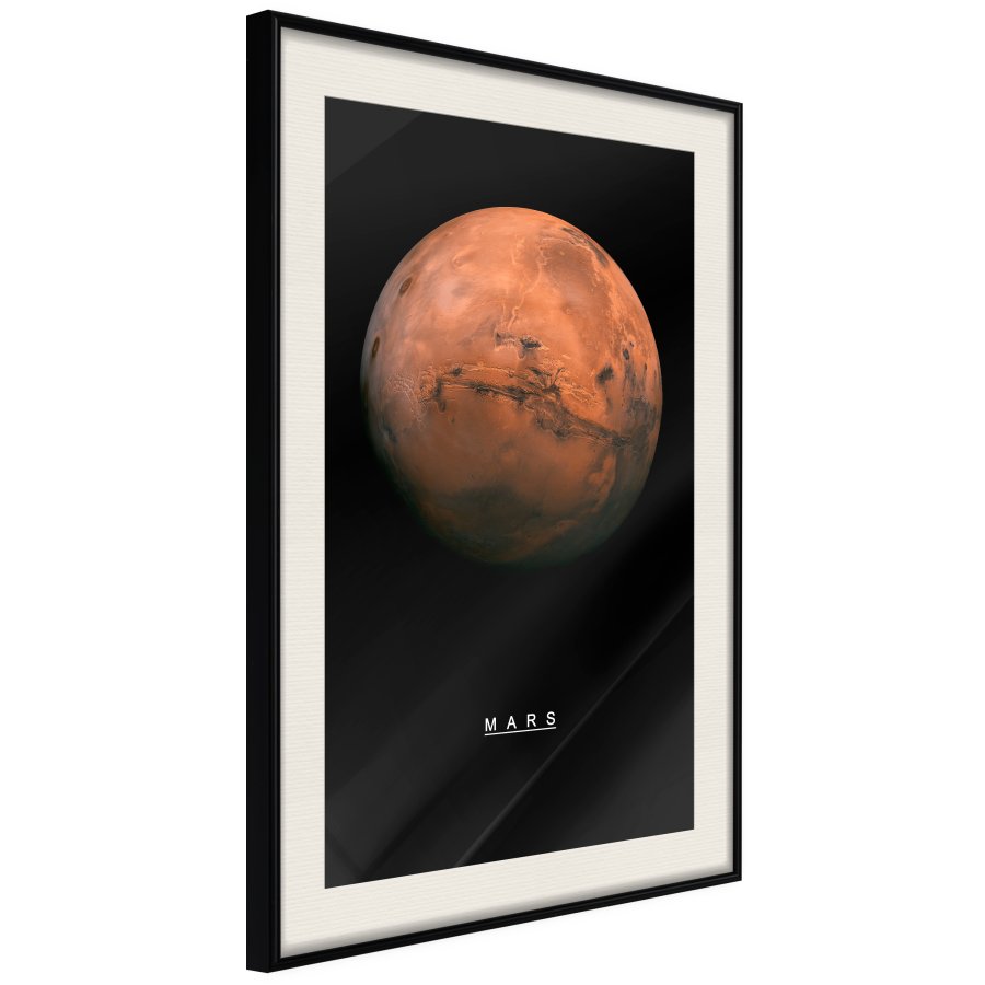 ARTGEIST Plakat med ramme - The Solar System: Mars