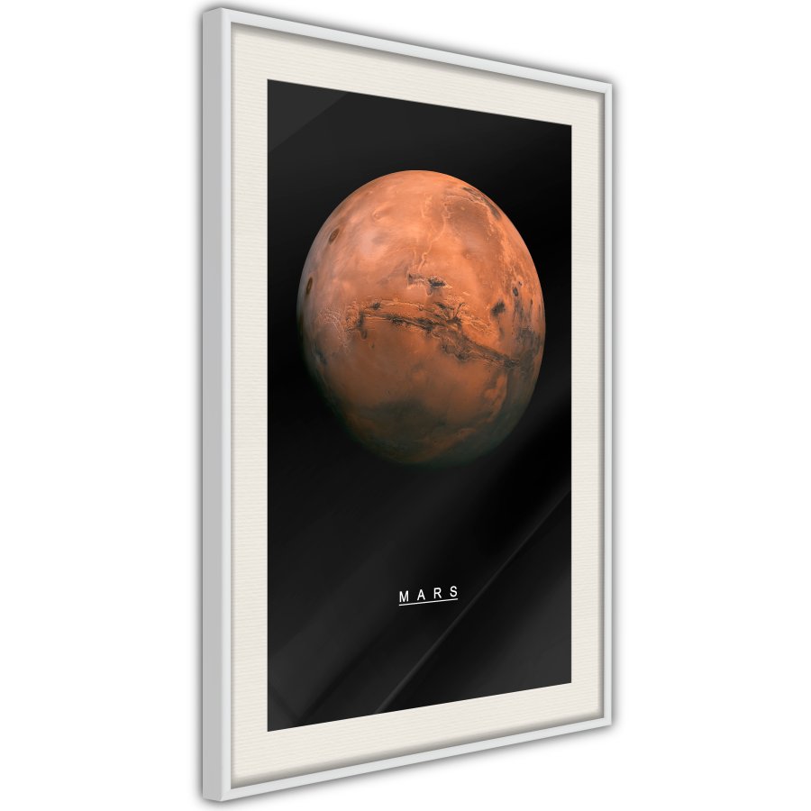 ARTGEIST Plakat med ramme - The Solar System: Mars