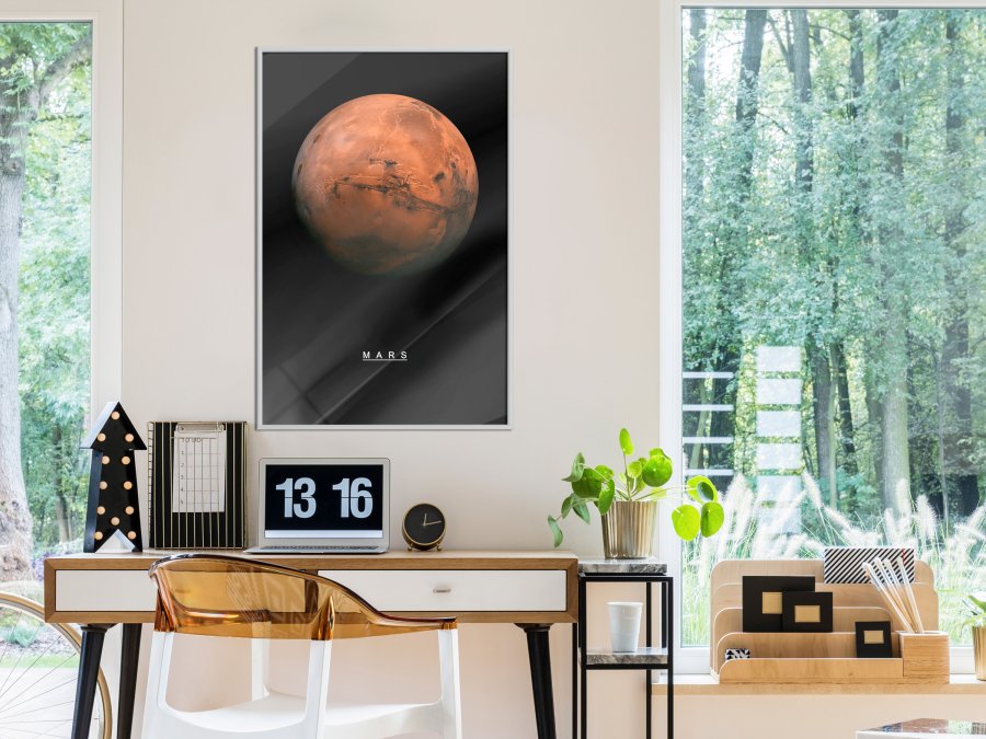 ARTGEIST Plakat med ramme - The Solar System: Mars