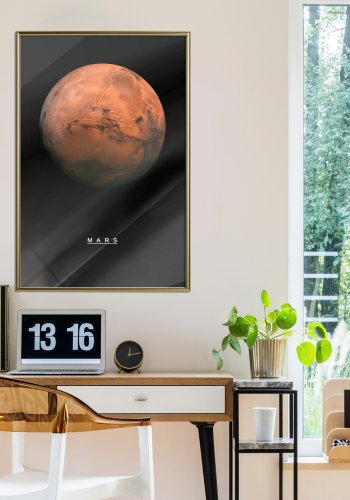 ARTGEIST Plakat med ramme - The Solar System: Mars