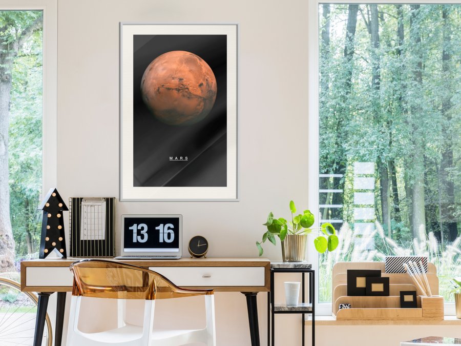ARTGEIST Plakat med ramme - The Solar System: Mars