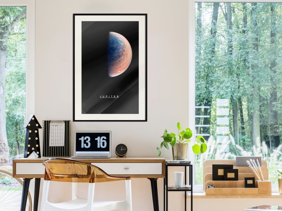 ARTGEIST Plakat med ramme - The Solar System: Jupiter