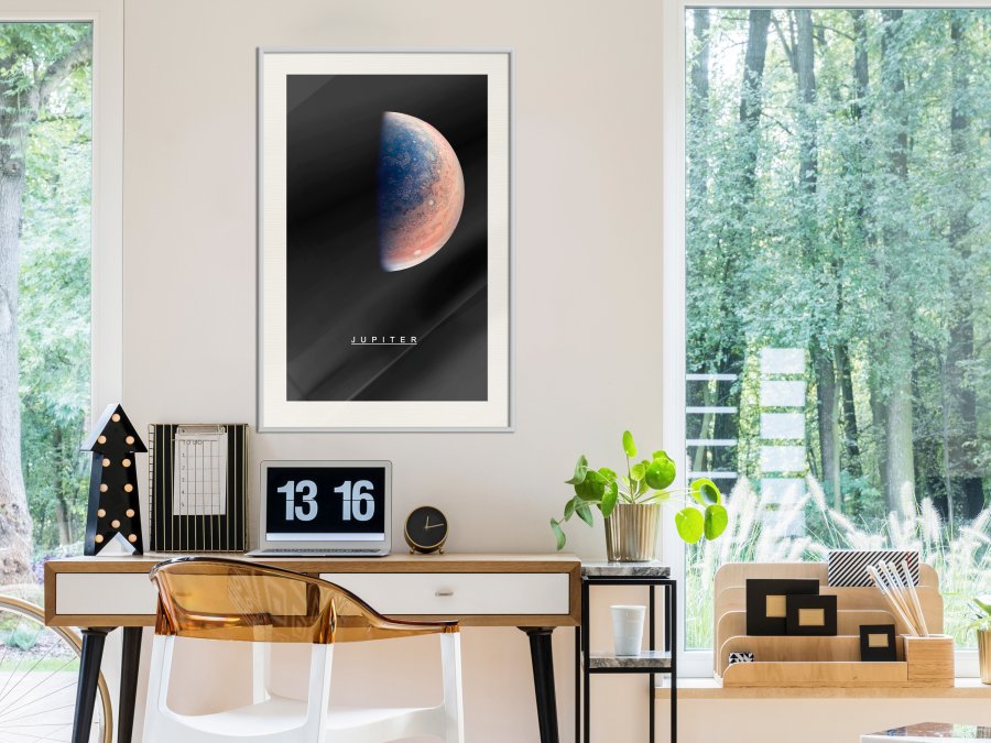 ARTGEIST Plakat med ramme - The Solar System: Jupiter