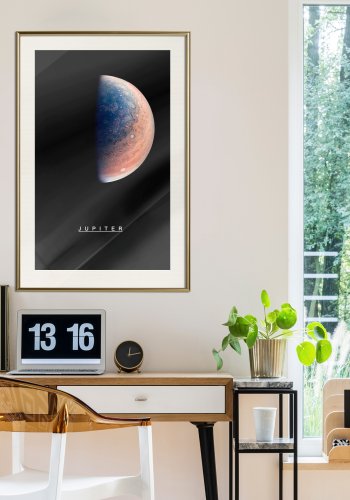 ARTGEIST Plakat med ramme - The Solar System: Jupiter